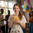 thumbnail image 7 of 100 Pack Paper Straws, Colorful Striped Drinking Straws for Party Supplies, Birthday Wedding Shower Decorations, Paper Straws for Crafts, Bar/Accessories for Drinks B, 7 of 7