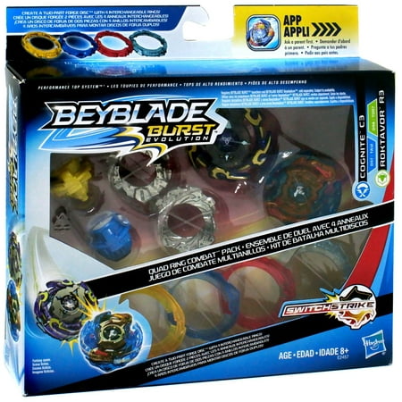 Beyblade Switchstrike Quad Ring Combat Pack (Best Beyblade Attack Rings)