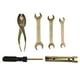 thumbnail image 5 of Kit de herramientas para reparación de motocicletas, llave , alicates, bujía, destornillador, compacto, con bolsa de almacenamiento, universal,, 5 of 8