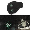 thumbnail image 2 of Worallymy Web Prop Halloween Elástico Web Decoración Fiesta Scary Insect Cobweb Network para Bar Home, Negro Worallymy JD735801198, 2 of 7