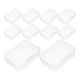 thumbnail image 2 of WORGEOUS Caja de contenedores de almacenamiento de cuentas de plástico transparente pequeñas, 10 Uds., cajas transparentes, 2 of 8