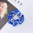 thumbnail image 3 of FELTECHELECTR Cintas para el pelo con lentejuelas, exquisitas bandas para el pelo, coleteros para niñas, mujeres y niñas (azul), 3 of 7