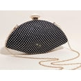thumbnail image 2 of Kukuzhu Rhinestone Evening Handbags Women Chic Shell Shiny Party Evening Clutch Purse, 2 of 4