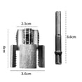 thumbnail image 4 of Rewenti 2set of PVC Pipe Internal Thread Cutter PVC Water Pipe Thread Opener Double Ended Design for Electric Drills and Hand Tools Sanitary Accessories, 4 of 8