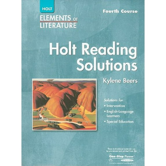 Pre-Owned Elements Of Literature 2005: Fourth Course/ Grade 10: Holt Reading Solutions