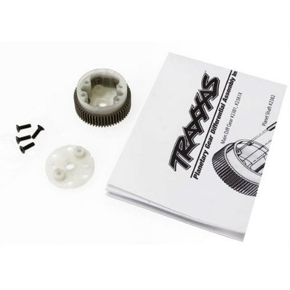 Traxxas 2381X Main Differential Housing with Steel Ring Gear