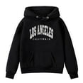 thumbnail image 3 of Kids Hoodies for Boys Girls Hoodies & Sweatshirts Cute Oversized Pocket Sweatshirt Tops for Girls Casual Long Sleeve Comfort Apparel 6-7 Years Black, 3 of 3