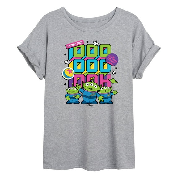 Toy Story 4 - Aliens Ooo Stacked - Women's Oversized T-Shirt