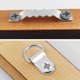 thumbnail image 2 of 225 piezas de ganchos para cuadros, anillos triangulares para colgar cuadros con tornillos, herrajes para marcos de cuadros, 2 of 6