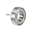 thumbnail image 3 of Uxcell 689ZZ Deep Groove Ball Bearings Z2 9mmx17mmx5mm Double Shielded Carbon Steel 5pcs, 3 of 4