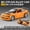 Orange, variant on 1:24 BMW M3 GTR E46 Performance Road Racing Alloy Metal Diecast Model Car Home Trendy & Desktop Display Ornament Birthday Gifts