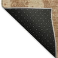 thumbnail image 6 of HomeRoots 665666 8 ft. Terra Cotta & Copper Abstract Washable Round Area Rug with UV Protection, 6 of 9