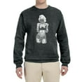 thumbnail image 2 of Sexy Tattooed Marilyn Monroe Pop Culture Unisex Crewneck Graphic Sweatshirt, Heather Black, X-Large, 2 of 3