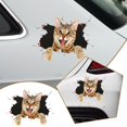 thumbnail image 2 of Clearance Now! PVC Cat Pattern Car Decal, Scratch-Resistant Sticker for Auto Motorcycle D B1I9, 2 of 8