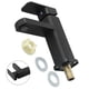 thumbnail image 5 of Black Bathroom Faucet Singles Cold Sink Faucet Single Hole Square Stainless Steel Faucets Single Hole Tapware Deck-mounted, 5 of 9