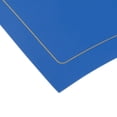 thumbnail image 3 of Unique Bargains Set of 6 Wedge Faux Leather Heat Resistant Wipe Clean Round Table Mats Blue, 3 of 6