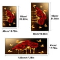 thumbnail image 3 of YIMEIS Rose Gold Butterfly Kitchen Mat Rug Set - Perfect for Kitchen Counter, 16''*24''/20''*32''/47''*18'', Functional for Decoration, 3 of 10