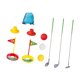 thumbnail image 4 of Kids Golf Club Juego con bolsa de almacenamiento con bolas Multifunción Juguetes deportivos Toyes de golf educativos para niñas Juegos familiares Gris, 4 of 8