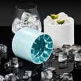 thumbnail image 2 of Ice cube tray, silicone ice cube mold, silicone cube tray with lid, reusable ice container ice cube maker, 60 ice cubes (blue, 8.5x9x8cm), 2 of 5