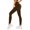 Bronze, variant on Naittoop High Waisted Leggings for Women - Soft Slim Belly Control Printed Pants for Running Cycling Yoga