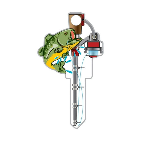 Llave en blanco Lucky Line Fishing SC1 House Key B117S