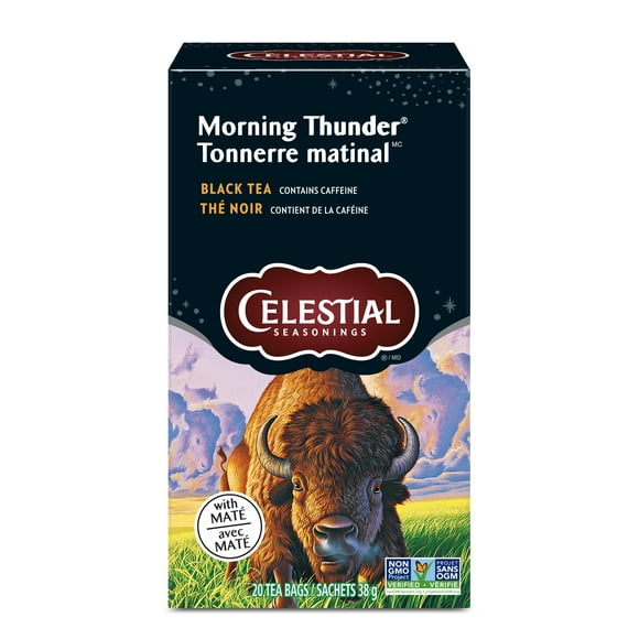 Celestial Seasonings Morning Thunder Black Tea, 20 CT, 20 CT