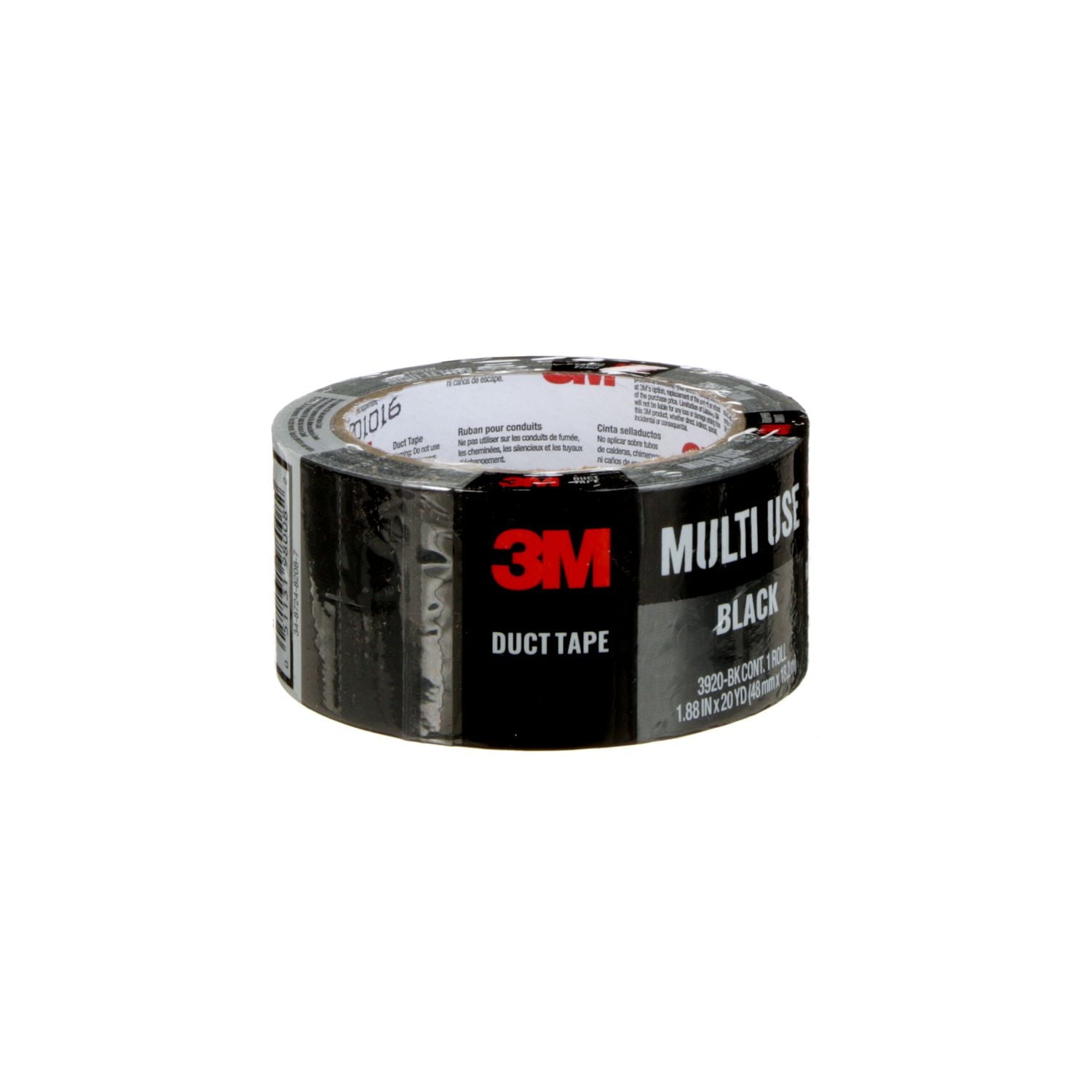 3M™ Duct Tape Black 3920-BK-6C