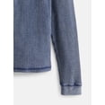 thumbnail image 3 of Weekend Academy Boy's Washed Thermal Tee with Long Sleeves, Sizes 4-18, 3 of 3