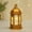 Gold, variant on Rosnek Mini Ramadan Lantern Lights- Ramadan Candle Mubarak Lantern Ramadan Lantern Decoration- Eid Mubarak Lantern Lights for Home Wall Window Tabletop Patio Decor