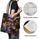 thumbnail image 3 of Encanto Bolso de tela con estampado de lienzo para mujer, bolsa de compras reutilizable y estética, con cremallera interior, regalo para mujer,38*45cm., 3 of 6