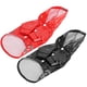 thumbnail image 2 of Chubasquero para mascotas, chaqueta impermeable con rayas reflectantes para perros, ropa impermeable transpirable con capucha (rojo negro M), 2 of 5