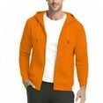 thumbnail image 5 of Men's 300g Cotton Zipper Hoodie Casual Sweatshirt with Pocket, 5 of 9