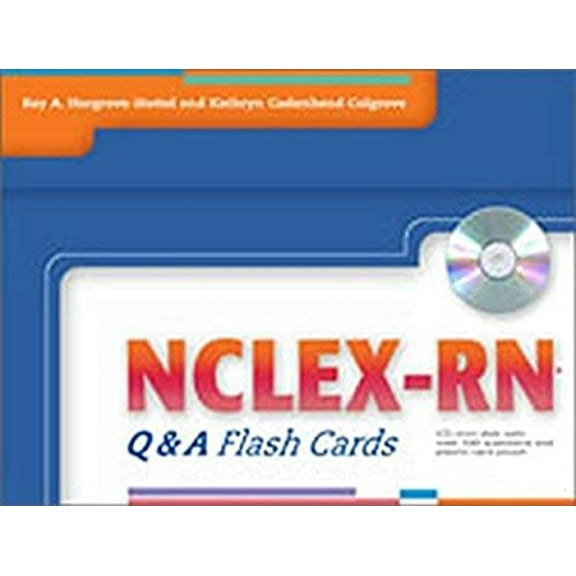 Pre-Owned NCLEX-RNÂ® Q&a Flash Cards (Paperback) 9780803621336