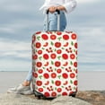 thumbnail image 3 of Lsque Fresh Red Tomato Printed Luggage Cover, Travel Luggage Protector,Scratch and Dirt Resistant, Fits 18-32 Inch Luggage - X-Large, 3 of 9