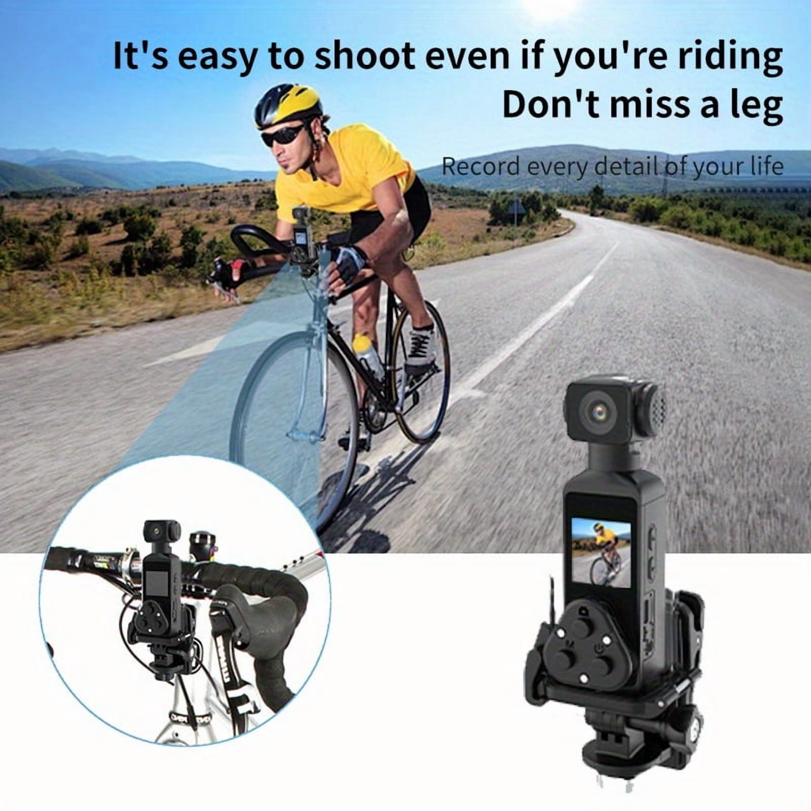 Fanruina 4K Ultra HD Vlogging Camera - 1.33" CMOS, USB Rechargeable. 270° Rotating Action Camcorder for Vlogs, Live Streams & Outdoor. Ideal Gift for Couples, Back-to-School or Easter.