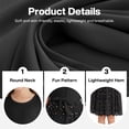 thumbnail image 4 of Actgleam Girls Tutu Dress Short Sleeve Tulle Girl Dresses,Black,9-10Y, 4 of 8
