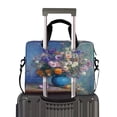 thumbnail image 2 of 16" Laptop Briefcase for Work Travel Laptop Shoulder Bag Carrying Handbag Laptop Case Vintage Style Vase, 2 of 8