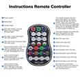 thumbnail image 4 of LED DJ Disco Stage Party Lights,Sound Activated Laser Light RGB Flash Strobe Projector with Remote Control for Christmas Dance Gift Birthday Wedding, 4 of 11