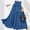 Light Blue, variant on Aloohaidyvio Dresses for Women,Womens Elegant High Waisted Skirt with Front Lace Up Pleats and Ankle Skirt
