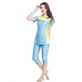 thumbnail image 1 of Maillot de Bain Islamique pour Femmes, Ensemble Burkini Modeste, Costume de Bain de Plage, 1 of 2