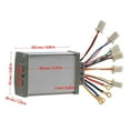 thumbnail image 6 of 1000W 48V Brushed Electric Motor with Speed Controller & Key Switch LCD Throttle Grips High Speed Electric Scooter Motor for E Bike Go-Kart Mini Bike Motorcycle Bicycle Pit Dirt Bike ATV Quad, 6 of 7