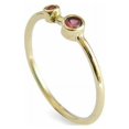 thumbnail image 2 of Natural Certified 2Ct RubyStone Handmade Eternity Engaet Ring For HerUS11, 2 of 3
