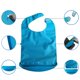 thumbnail image 4 of Baberos Protectores De Ropa Para Comidas Sunnimix Delantal De Ayuda Para Discapacitados Con Bolsillo De PE Color Azul 2 Uds Babero reutilizable para adultos, 4 of 8