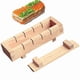 thumbnail image 2 of Wooden Sushi Maker Rice Mold Sushi Making Kit Set for Kitchen Accessories Cooking Tool, 2 of 5