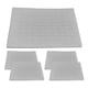 thumbnail image 1 of Almohadillas para anillos, organizador de anillos, joyero, almohadillas para vender anillos, 5 piezas, 100 ranuras Terciopelo Gris Yuyangstore Inserciones para soportes de joyería, 1 of 8