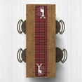 thumbnail image 2 of Creative Products Deer Merry Buffalo Check 16x72 Poly Twill Table Runner, 2 of 2