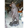 thumbnail image 2 of Big Bear standing Bronze Statue -  Size: 45"L x 42"W x 78"H., 2 of 10