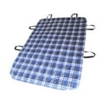 thumbnail image 3 of Posicionamiento de la almohadilla de la cama con manijas que giran tablero de transferencia para ancianos discapacitados Plaid azul 80x90cm, 3 of 8