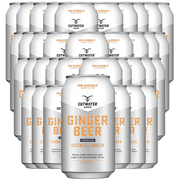 Cutwater Non-Alcoholic Ginger Beer 36 Pack - 12oz Cans - 110 Calories Fat-Free - Soda Mixer for Moscow Mule, Dark n Stormy