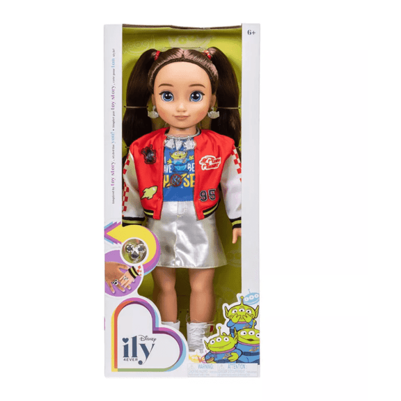Disney ILY 4EVER 18" Toy Story Inspired Doll Brunette Hair/Blue Eyes New w Box